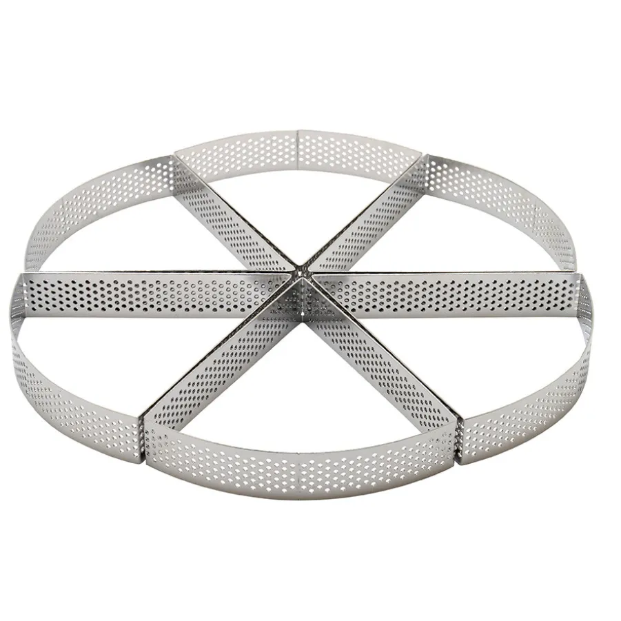 Best Sale 6 cercles pétales perforés Autres Moules