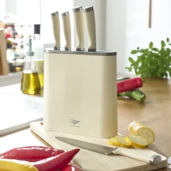 Sale Bloc 5 couteaux vintage Blocs Couteaux De Cuisine