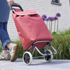 Shop Chariot de courses avec 2 sacs interchangeables Panier De Rangement