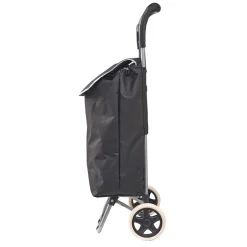 Shop Chariot de courses avec 2 sacs interchangeables Panier De Rangement