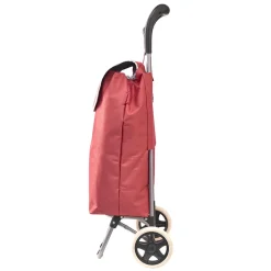 Shop Chariot de courses avec 2 sacs interchangeables Panier De Rangement