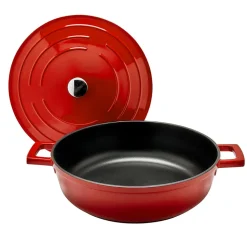 Sale Cocotte ronde basse Plats À Four|Cocottes Et Roasters