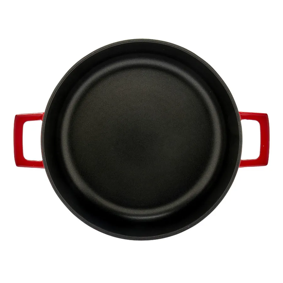 Sale Cocotte ronde basse Plats À Four|Cocottes Et Roasters