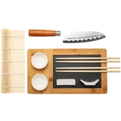 Hot Coffret makis et sushis 9 pièces Coffrets Couteaux De Cuisine