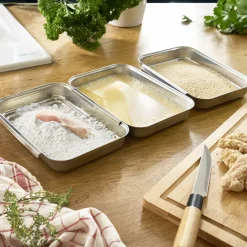 Sale Ensemble pour paner Ustensiles De Préparation|Plats À Four