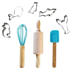 Cheap KIT PÂTISSERIE POUR ENFANT - 8 Pièces Accessoires De Pâtisserie
