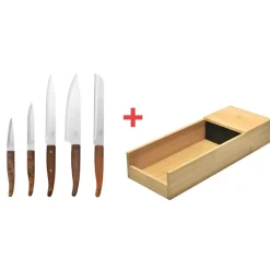 New Le lot de 5 couteaux + le range-couteaux pour tiroir Sets De Couteaux De Cuisine|Rangements Couteaux