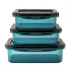 Discount Lot de 3 boîtes avec couvercle flexible Boite De Conservation Alimentaire