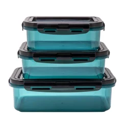 Discount Lot de 3 boîtes avec couvercle flexible Boite De Conservation Alimentaire