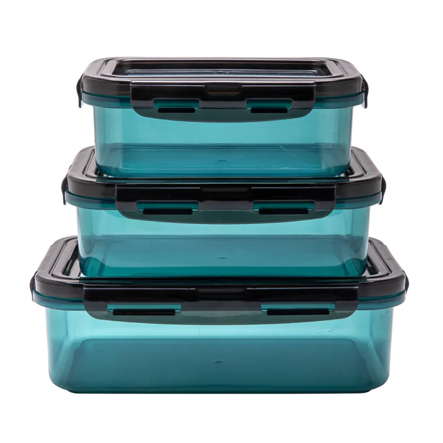 Discount Lot de 3 boîtes avec couvercle flexible Boite De Conservation Alimentaire