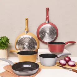 Clearance Lot de 3 casseroles "Vitamine" Batteries De Cuisine|Casseroles