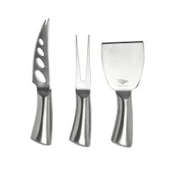 New Lot de 3 couteaux à fromage tout inox Sets De Couteaux De Cuisine|Autres Couteaux De Cuisine