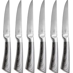 Online Lot de 6 couteaux à steak design Couteaux À Steak