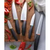 Flash Sale Lot de 5 couteaux bague couleur Sets De Couteaux De Cuisine|Couteaux Fruits Et Légumes