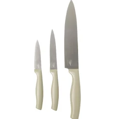 Cheap Lot de 3 couteaux "Organic" Sets De Couteaux De Cuisine|Couteaux Fruits Et Légumes