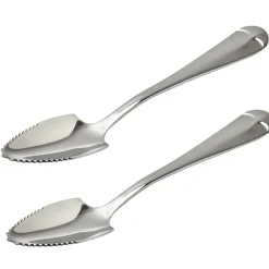 Cheap Lot de 2 cuillères à pamplemousse Couverts Et Ménagères|Ustensiles De Préparation