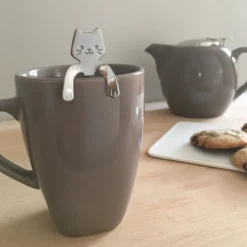 Cheap Lot de 2 cuillères chat Couverts Et Ménagères