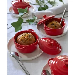 Shop Lot de 4 mini-cocottes Plats À Four|Cocottes Et Roasters