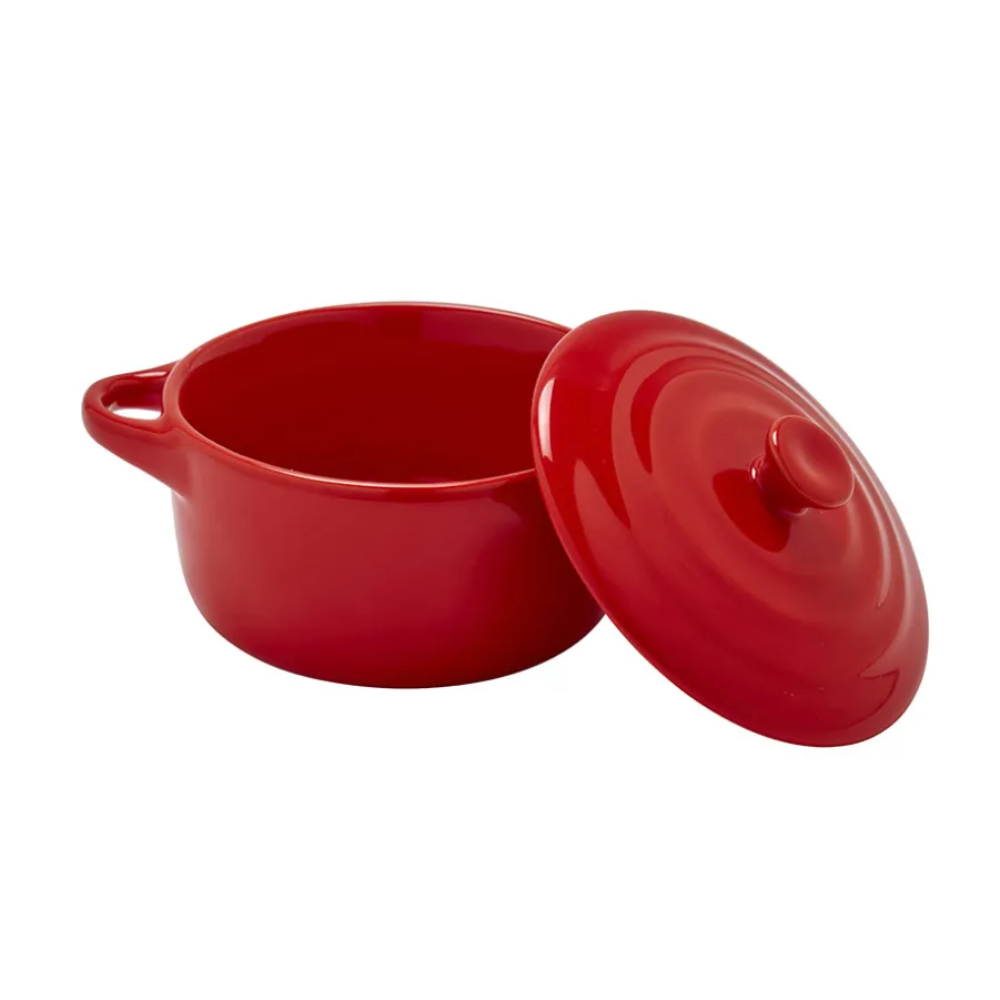 Shop Lot de 4 mini-cocottes Plats À Four|Cocottes Et Roasters