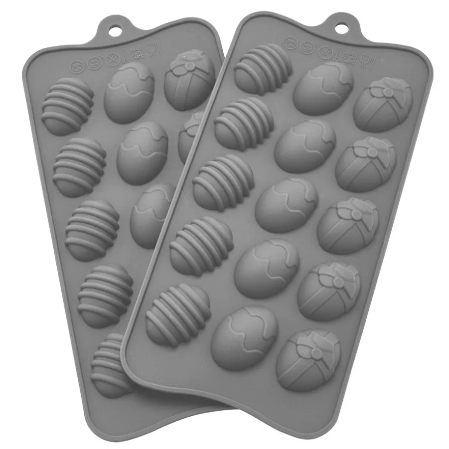 Best Sale Lot de 2 moules chocolat Moules En Silicone