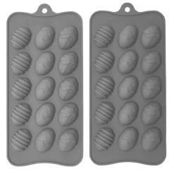 Best Sale Lot de 2 moules chocolat Moules En Silicone