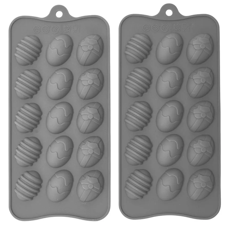 Best Sale Lot de 2 moules chocolat Moules En Silicone