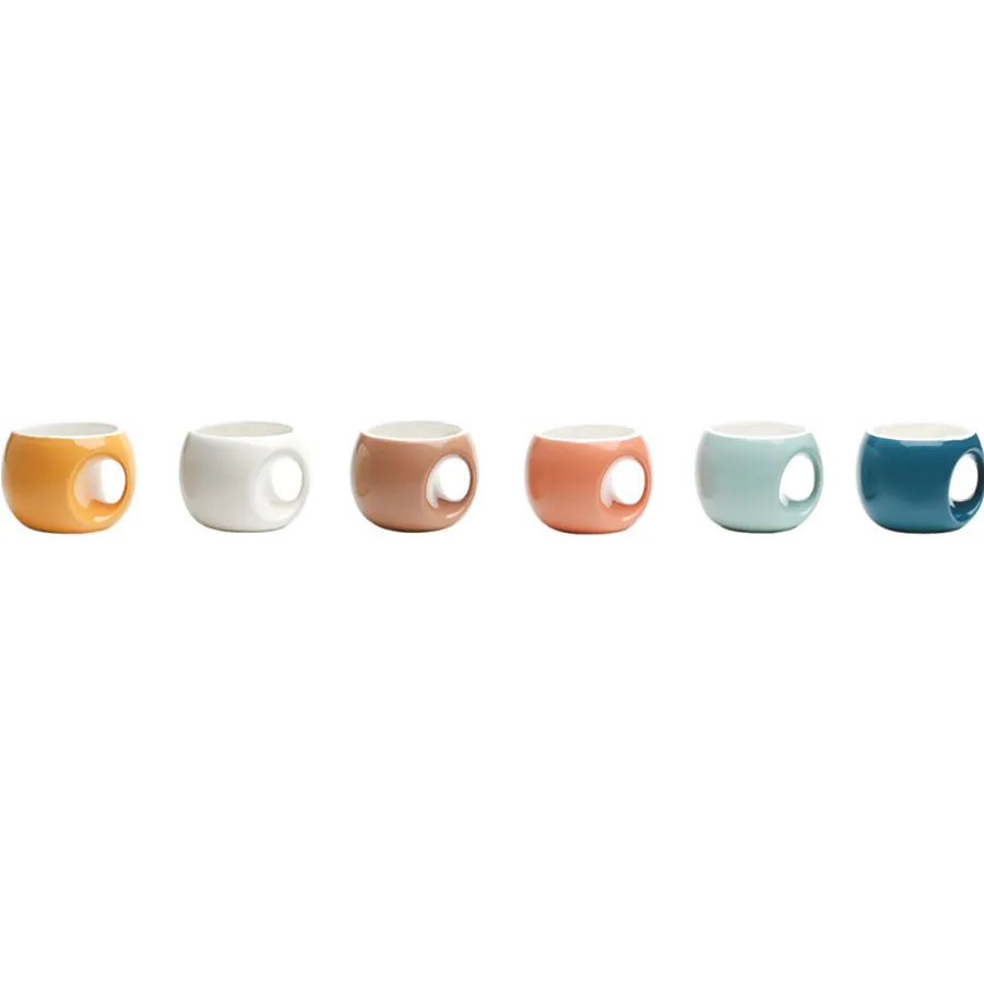 Flash Sale Lot de 6 tasses à café rétro Tasses Et Mugs