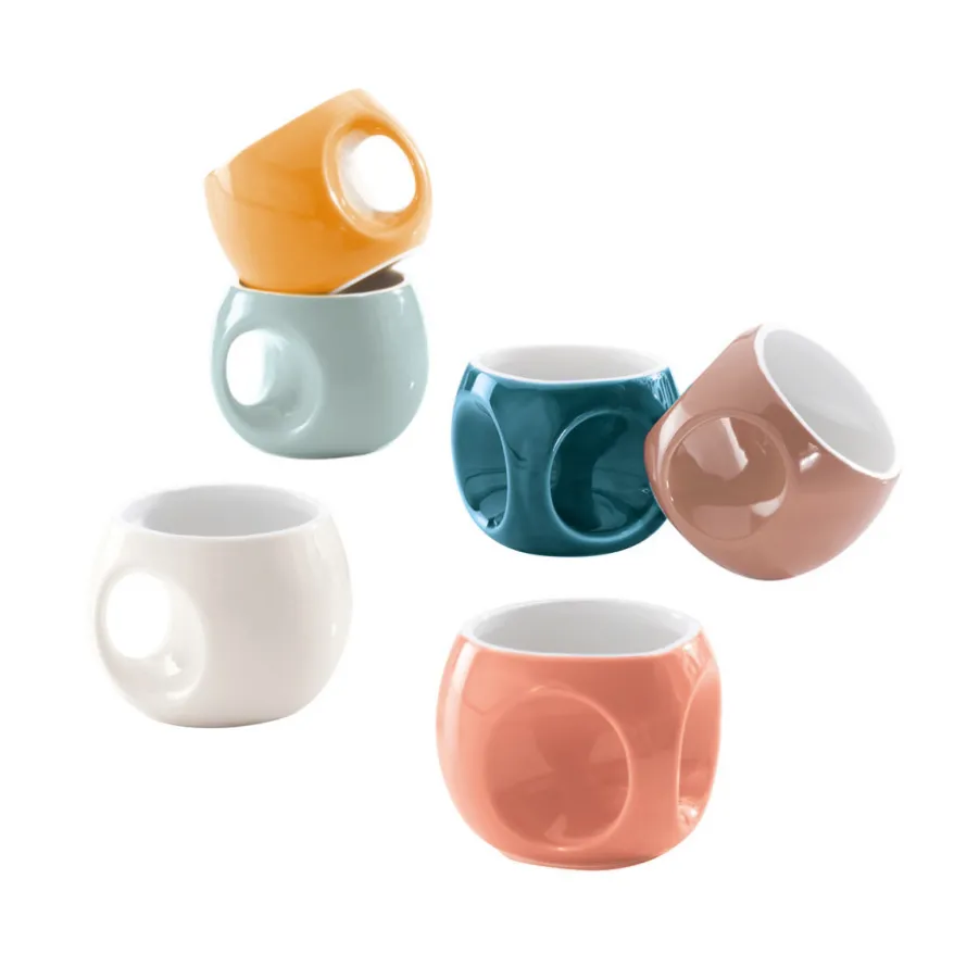 Flash Sale Lot de 6 tasses à café rétro Tasses Et Mugs