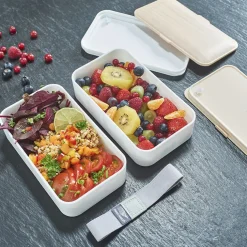 Clearance Lunch box double étage Lunch Box|Boite De Conservation Alimentaire