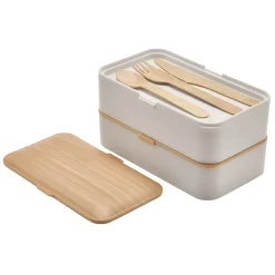 Clearance Lunch box double étage Lunch Box|Boite De Conservation Alimentaire