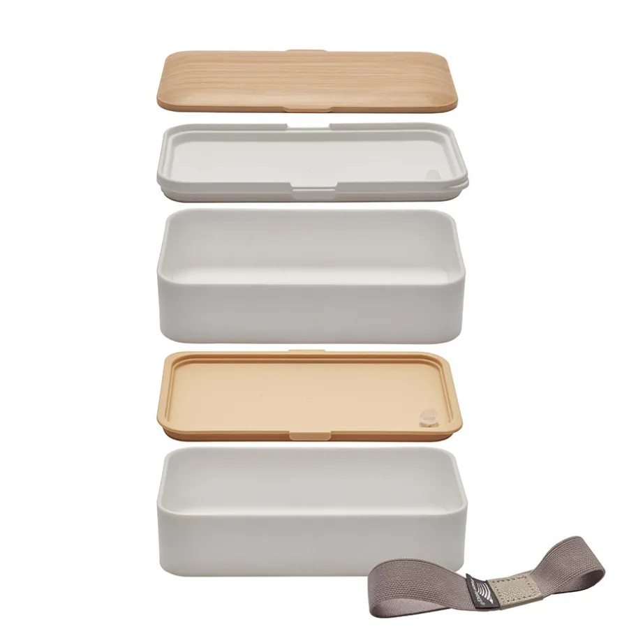 Clearance Lunch box double étage Lunch Box|Boite De Conservation Alimentaire
