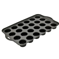 Flash Sale Maxi moule 24 mini muffins fond amovible Moules En Acier Carbone