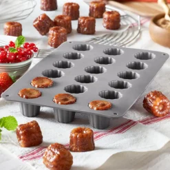 Cheap Moule silicone 18 cannelés Moules En Silicone