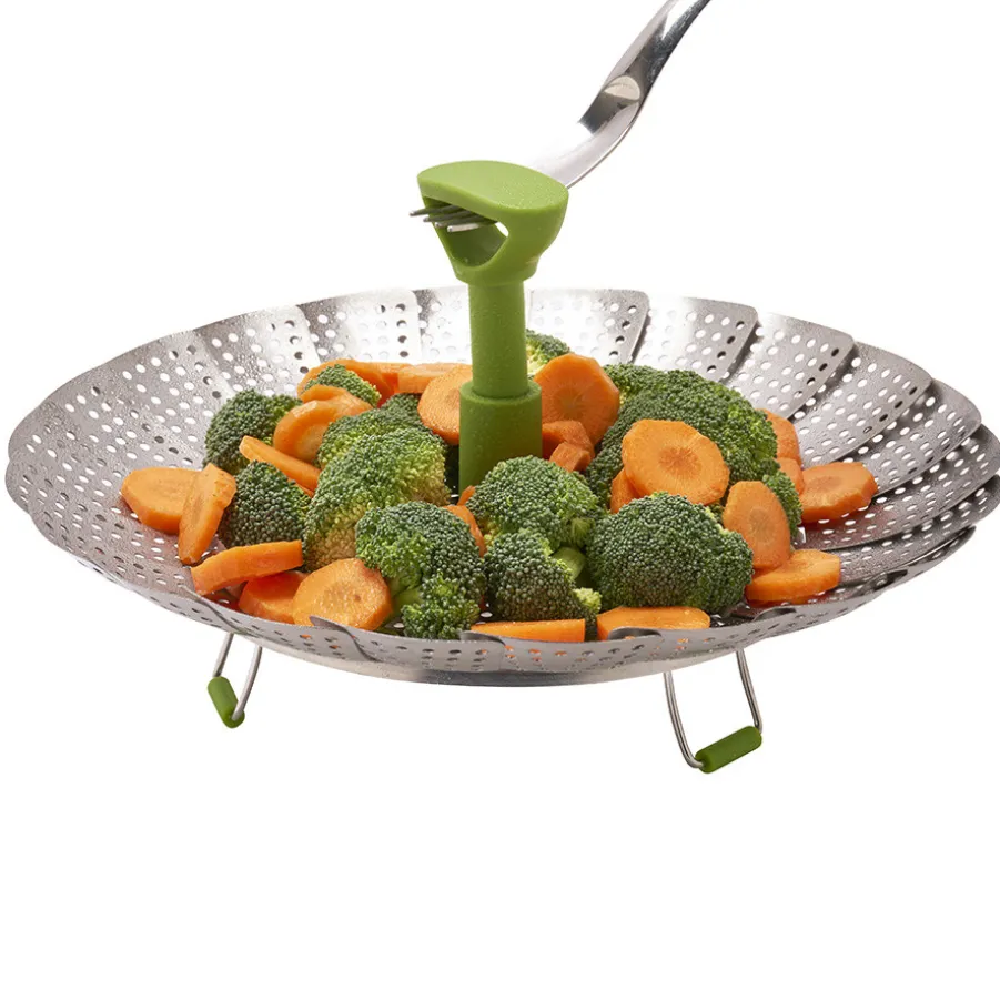Sale Panier vapeur pliable Ustensiles De Cuisson