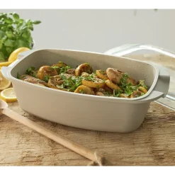 Cheap Plat four et son couvercle "ORGANIC" Plats À Four