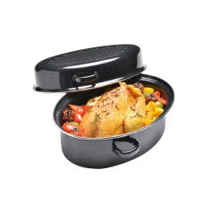 Clearance Rôtissoire saveur 2 en 1 Plats À Four|Cocottes Et Roasters