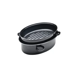 Clearance Rôtissoire saveur 2 en 1 Plats À Four|Cocottes Et Roasters