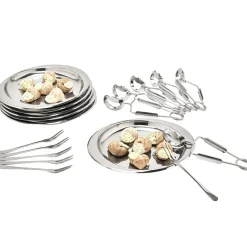 Fashion Set escargots 18 pièces Couverts Et Ménagères|Accessoires De Table