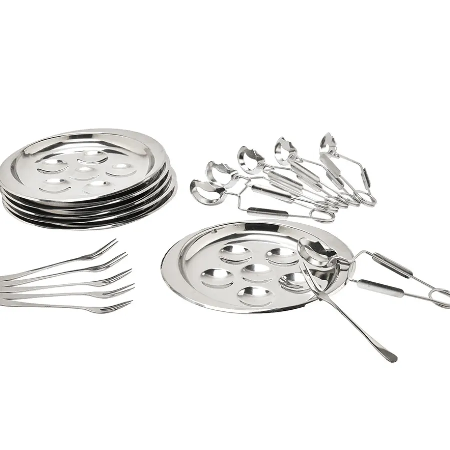 Fashion Set escargots 18 pièces Couverts Et Ménagères|Accessoires De Table