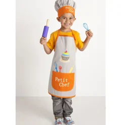 Cheap Tablier enfant avec toque Tabliers De Cuisine