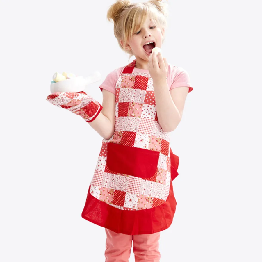 Cheap Tablier et manique fille Tabliers De Cuisine