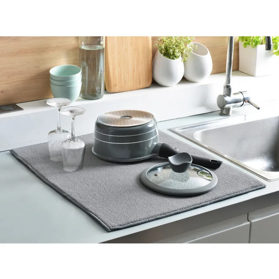 Cheap Tapis égouttoir XXL Autour De L’évier